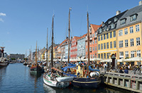 デンマークの首都コペンハーゲン。